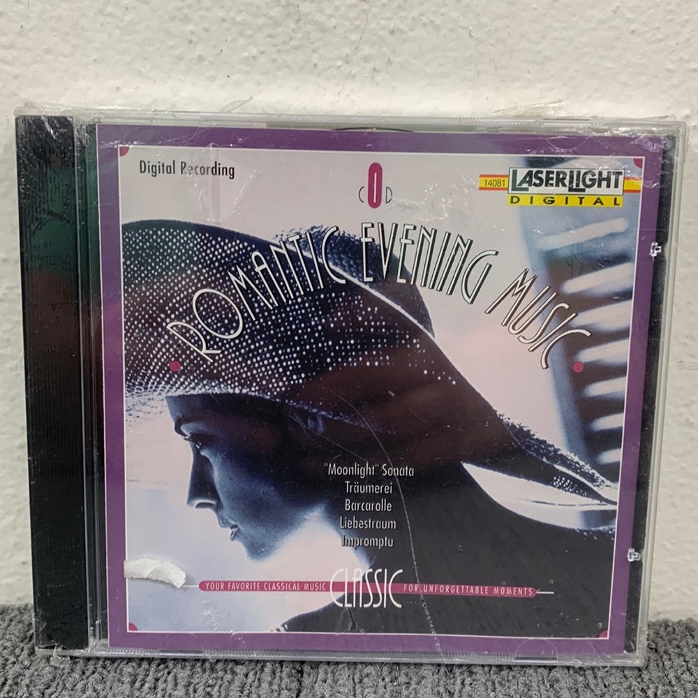 Romantic Evening Music: For Piano Vol. 1 (CD, 1993) LaserLight Digital 14081 New